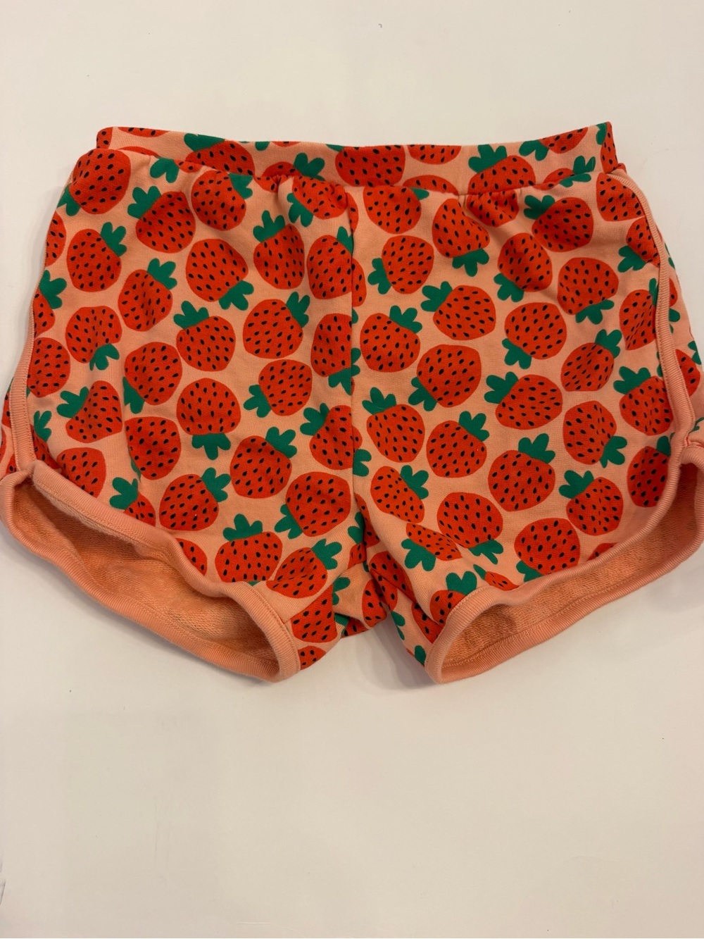 Hanna Andersson Shorts with Red Strawberry Print size 150